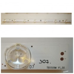 Listwa LED TB5509M V1_00 PANASONIC TX-55DSU501 L5EDDYY00856