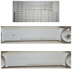 Listwa LED KOMPLET V5DU-480DCB-R1 + V5DU-480DCA-R1 48ju