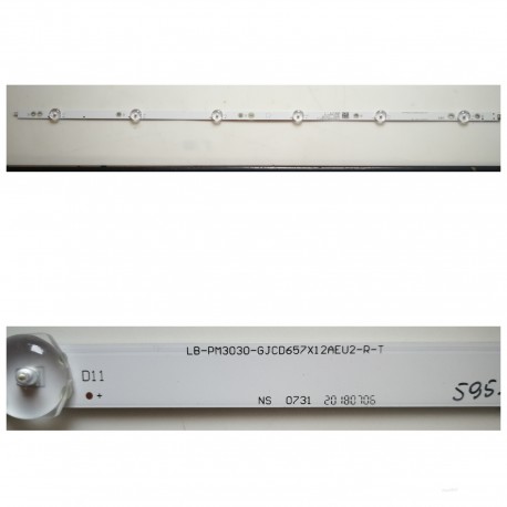 Listwa LED LB-PM3030-GJCD657X12AEU2-R-T TPT650U2-FN04.S